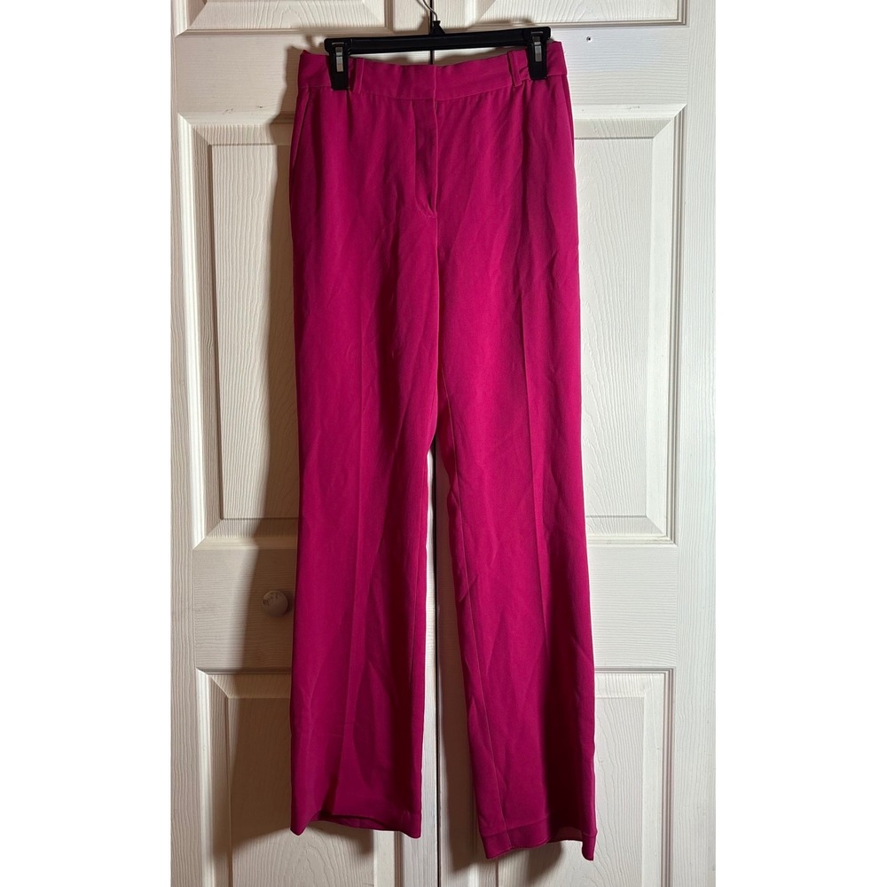 Babaton Aritzia Magenta Pink High Waisted Dress Pants Trousers Size 6